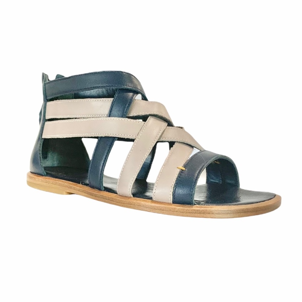 .HENRY CUIR   Sandals NEW